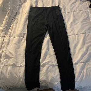 Black spandex pants